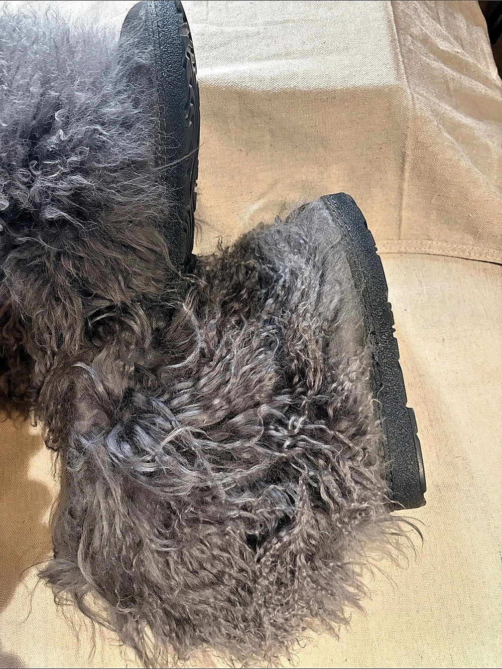 Bear paws Classic Shirley Winter Boots Gray - Picture 5 of 6